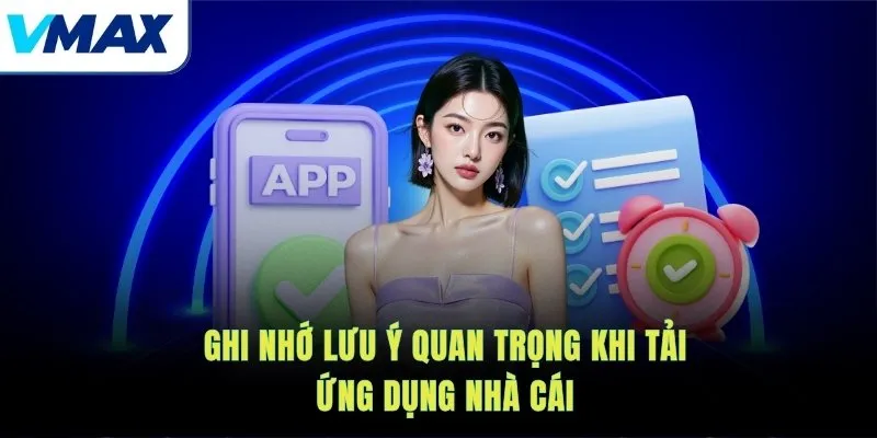 Ghi nhớ lưu ý quan trọng khi tải ứng dụng nhà cái